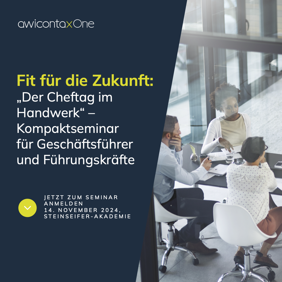 Der Cheftag im Handwerk